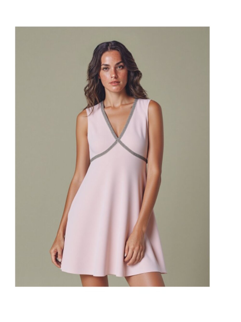 Caylin Embellished Cross-Over Front Dress, by Ted Baker